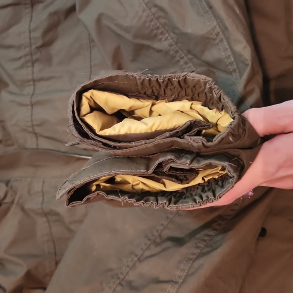 Columbia Convert jacket in olive green, detachable fur hood - Picture 2 of 14